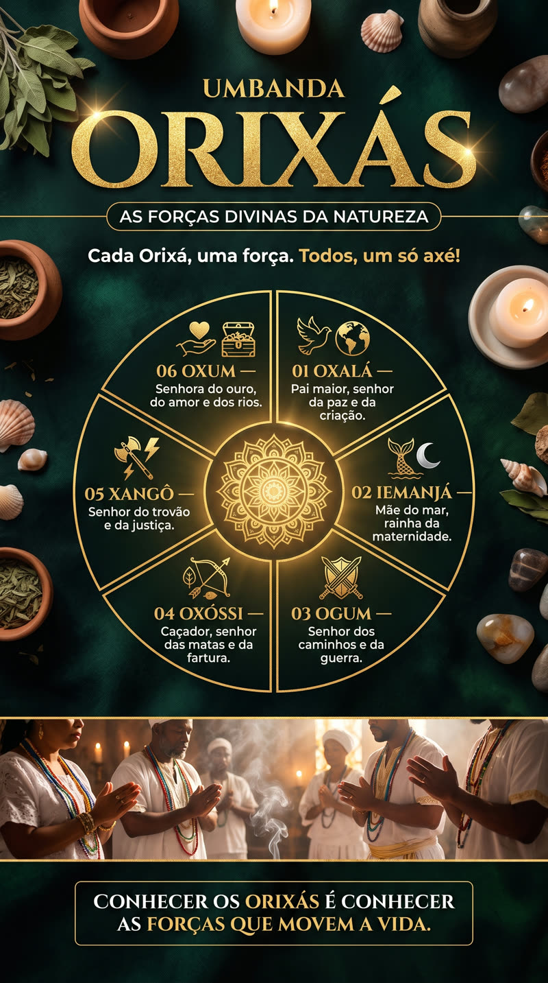 Orixás — As forças divinas da natureza