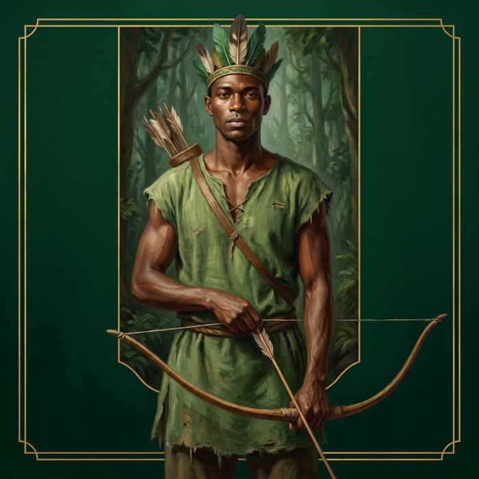 Retrato de Oxóssi